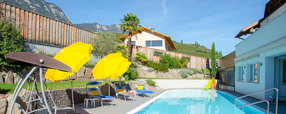 Hotel Garni mit Freibad am Kalterer See